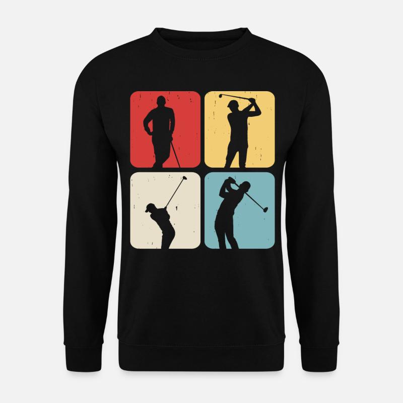 Golf Golfer - Unisex Sweatshirt - black