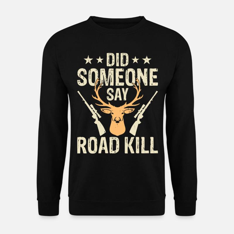 Jäger Jagen - Unisex Pullover - Schwarz