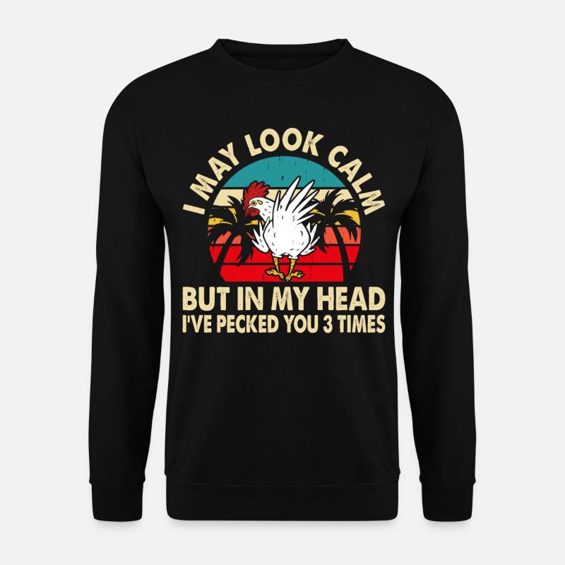 Poulets Poulet - Sweat-shirt Unisexe - noir