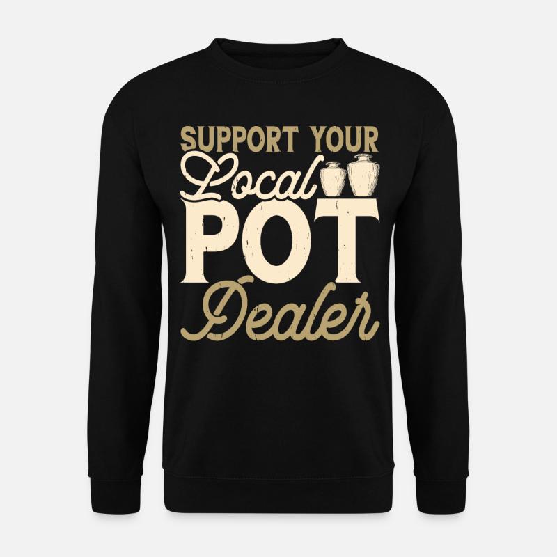 Töpfern Töpferei Töpfer - Unisex Pullover - Schwarz