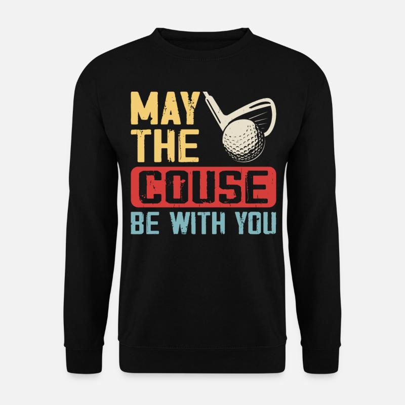 Golf Golfer - Unisex Sweatshirt - black