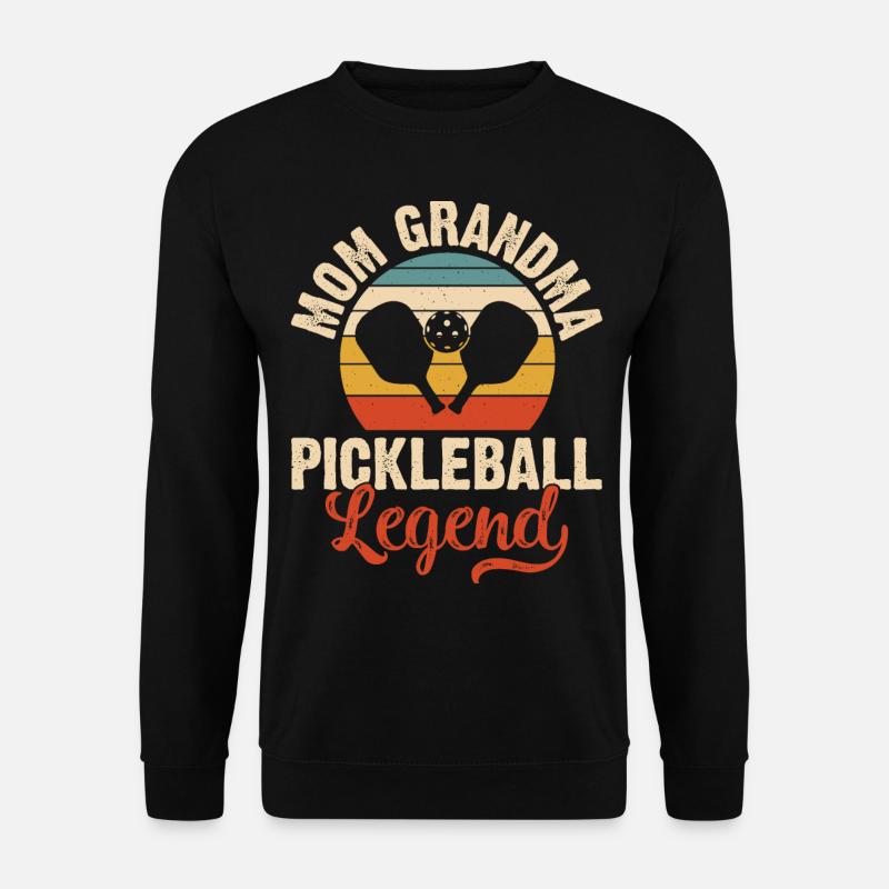 Pickleball - Unisex Pullover - Schwarz