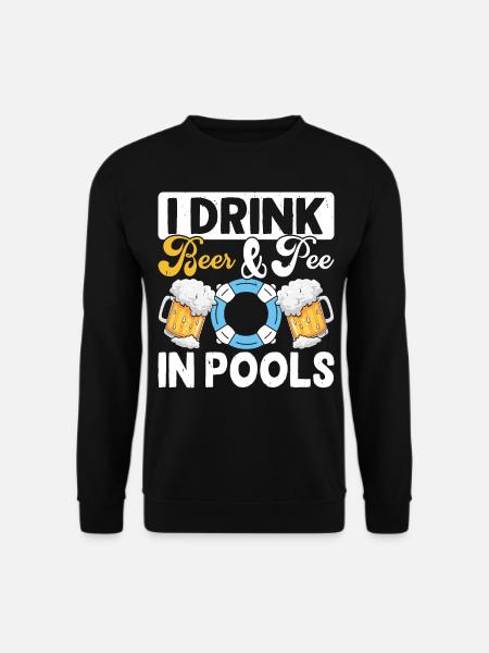 Nageurs - Sweat-shirt Unisexe - noir