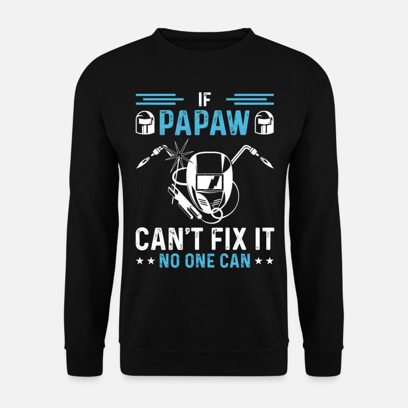 Schweißen Schweißer - Unisex Pullover - Schwarz
