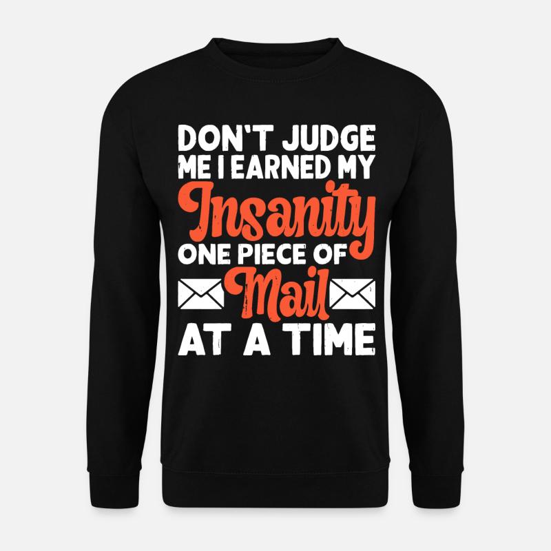 Briefträger Postbote - Unisex Pullover - Schwarz