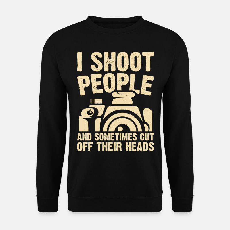 Fotograf - Unisex Pullover - Schwarz