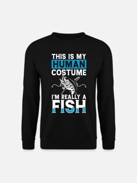 Angler - Unisex Sweatshirt - black