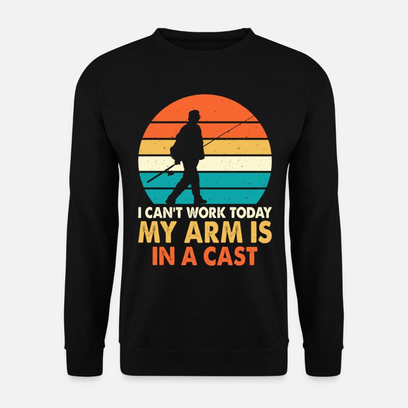 Angler - Unisex Sweatshirt - black