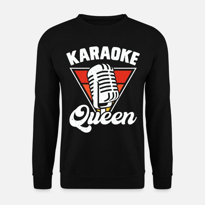 Karaoke Singen - Unisex Pullover - Schwarz