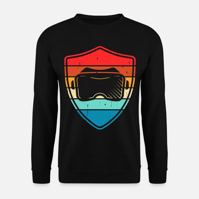 VR Virtual Reality - Unisex Sweatshirt - black