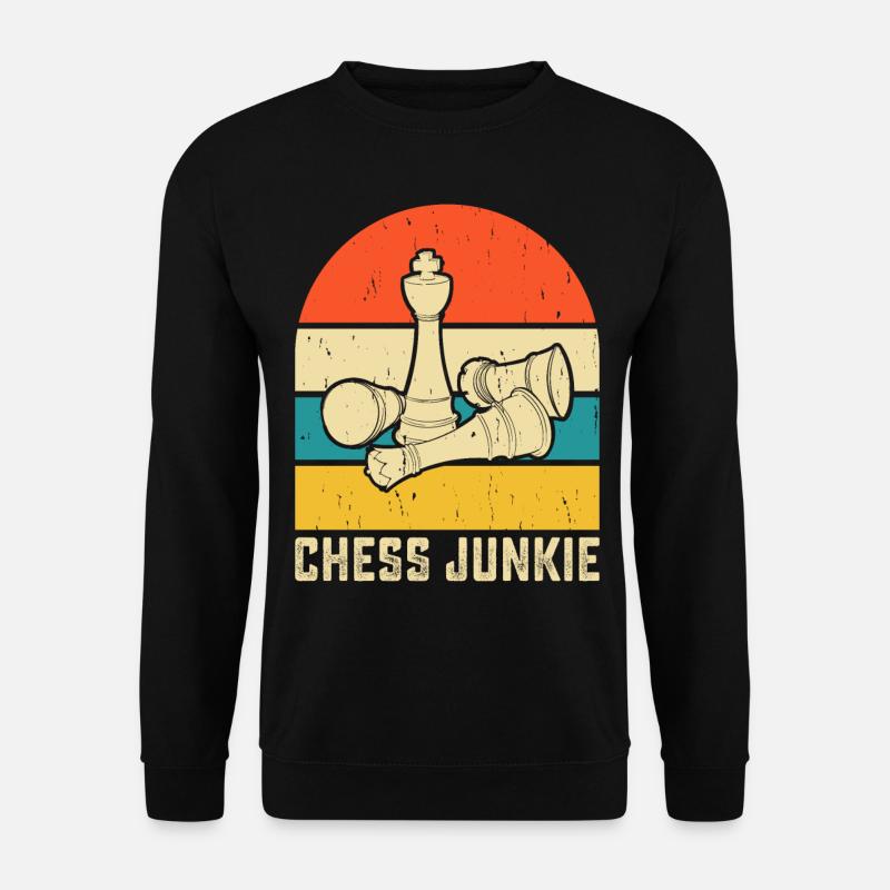Schach - Unisex Pullover - Schwarz