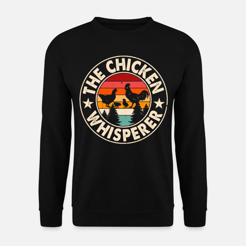 Chickens Chicken - Unisex Sweatshirt - black