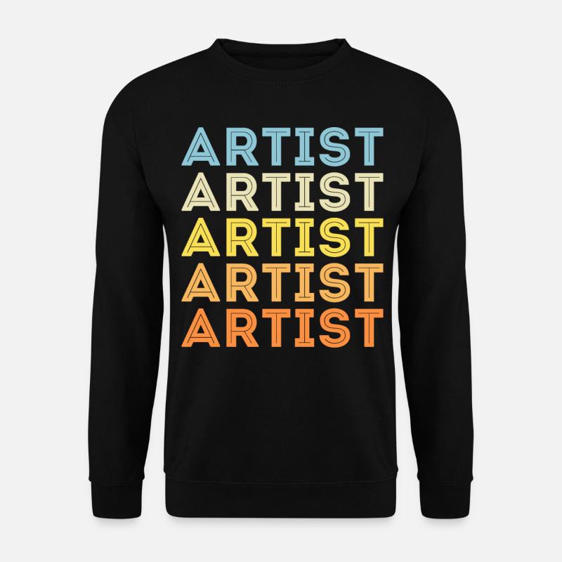 Künstler - Unisex Pullover - Schwarz