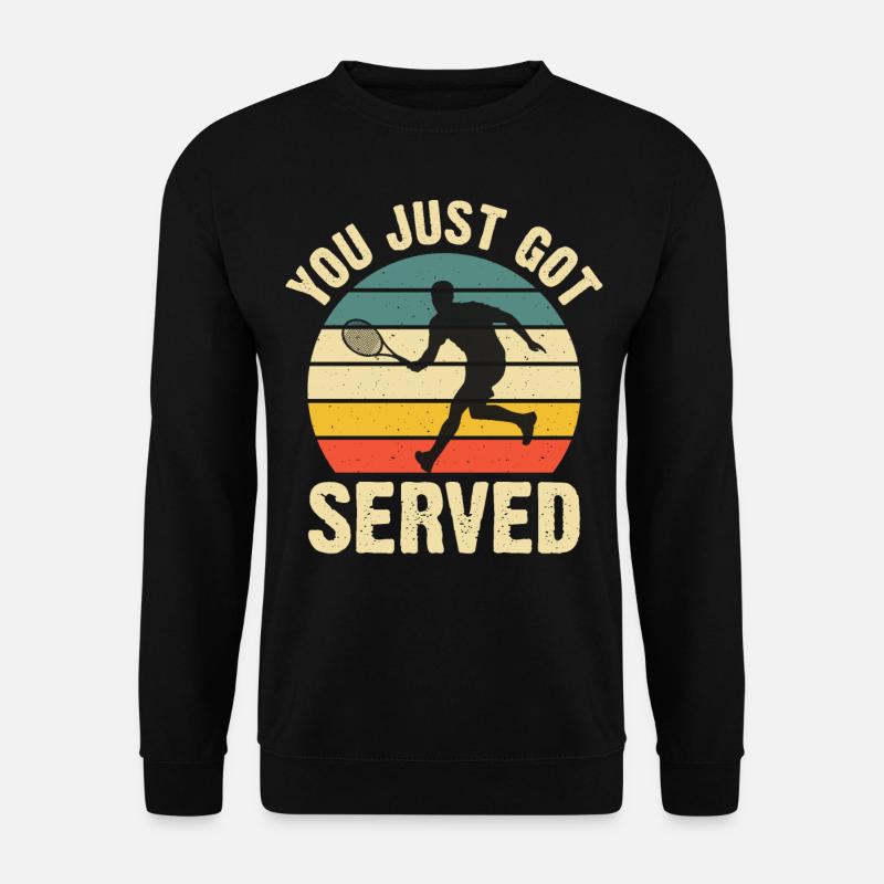 Tennis - Unisex Sweatshirt - black