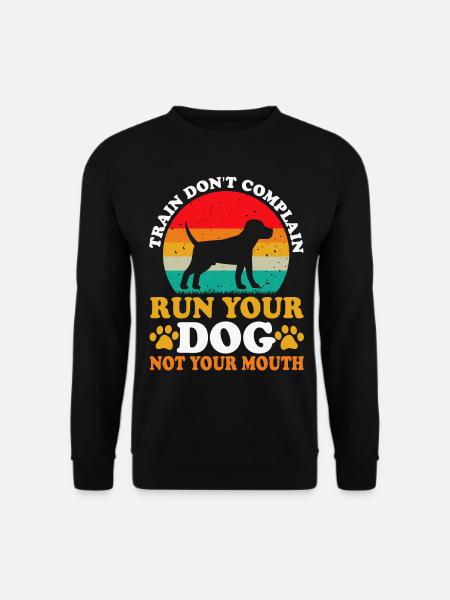 Dog dog training - Unisex Sweatshirt - black