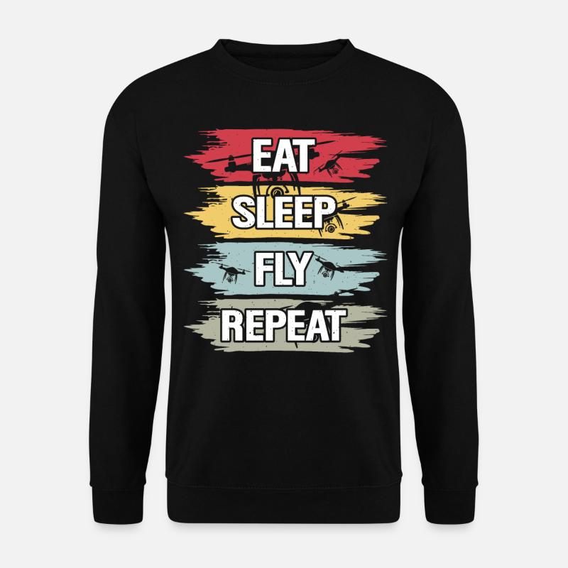Skydiving - Unisex Pullover - Schwarz