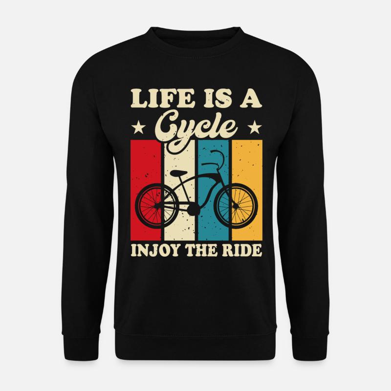 Cyclisme à vélo - Sweat-shirt Unisexe - noir
