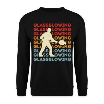 Souffleur - Sweat-shirt Unisexe - noir - Devant - Alina (178cm) & Michal (187cm)