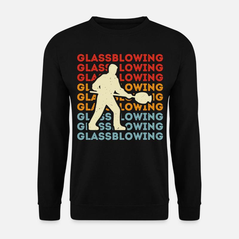 Glasbläser - Unisex Pullover - Schwarz