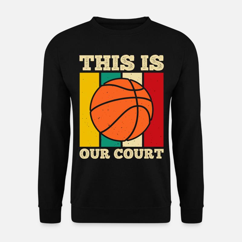 Basketball Basketballer - Unisex Pullover - Schwarz