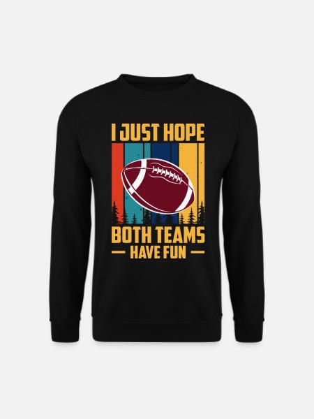 Football - Unisex Pullover - Schwarz
