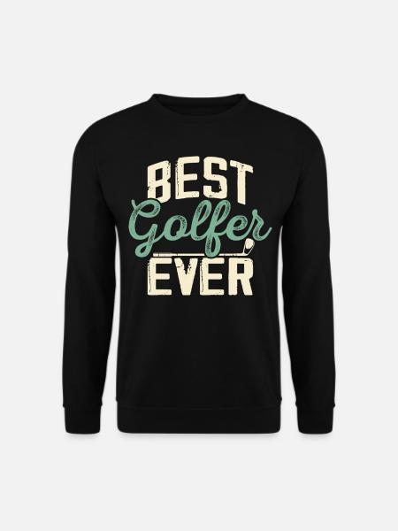 Golf Golfer - Unisex Sweatshirt - black