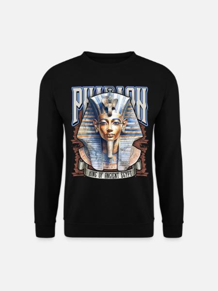 Pharaon égyptien, Tut-Ench-Amon, égyptien - Sweat-shirt Unisexe - noir