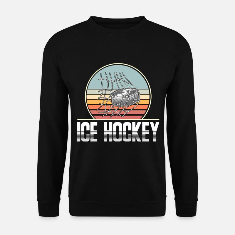 Eishockey Ice Hockey - Unisex Sweatshirt - black
