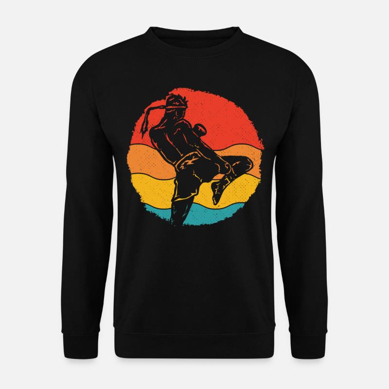 Muay Thai - Unisex Pullover - Schwarz