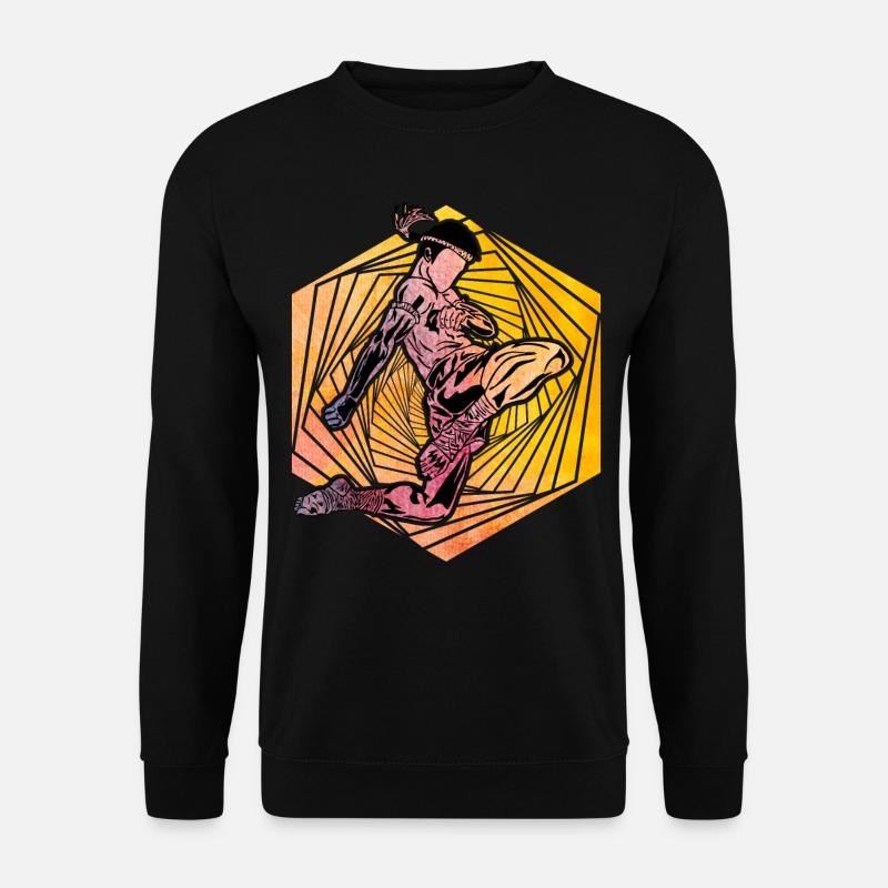 Muay Thai - Unisex Pullover - Schwarz