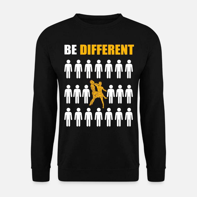 be different Muay Thai - Unisex Sweatshirt - black