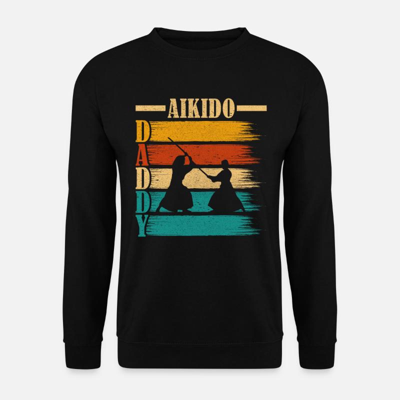 Aikido Daddy - Unisex Sweatshirt - black