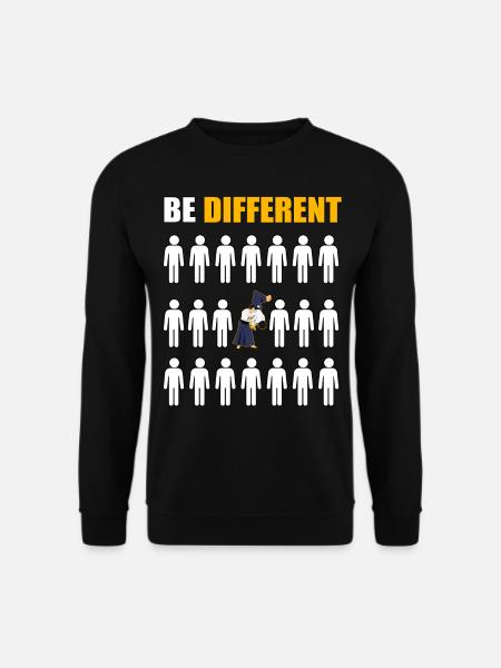 Sei anders Aikido - Unisex Pullover - Schwarz