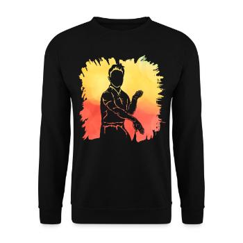 Wing Chun - Sweat-shirt Unisexe - noir - Devant - Alina (178cm) & Michal (187cm)