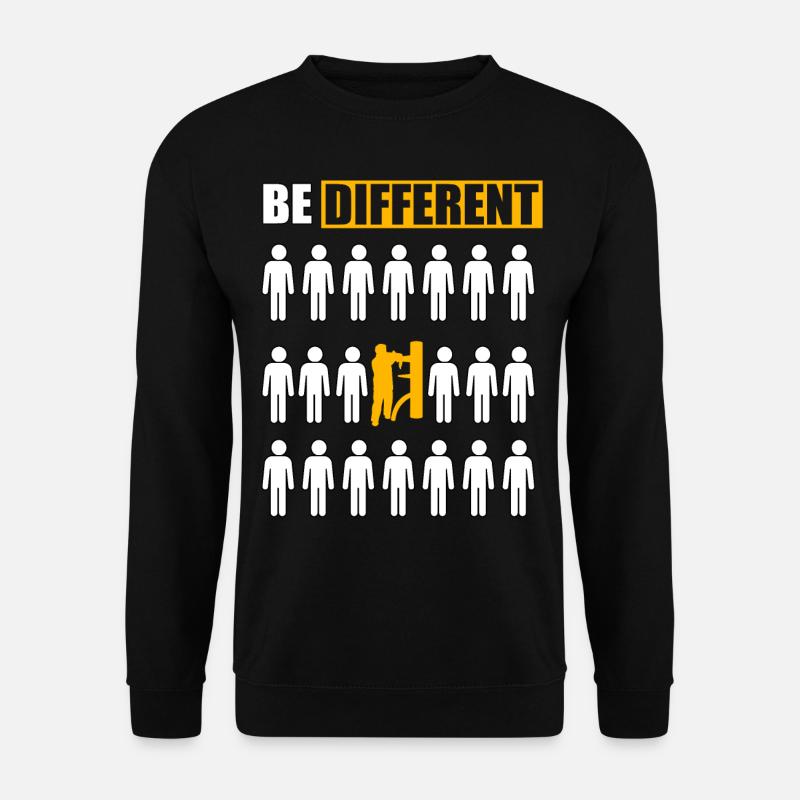 Être différent Wing Chun - Sweat-shirt Unisexe - noir