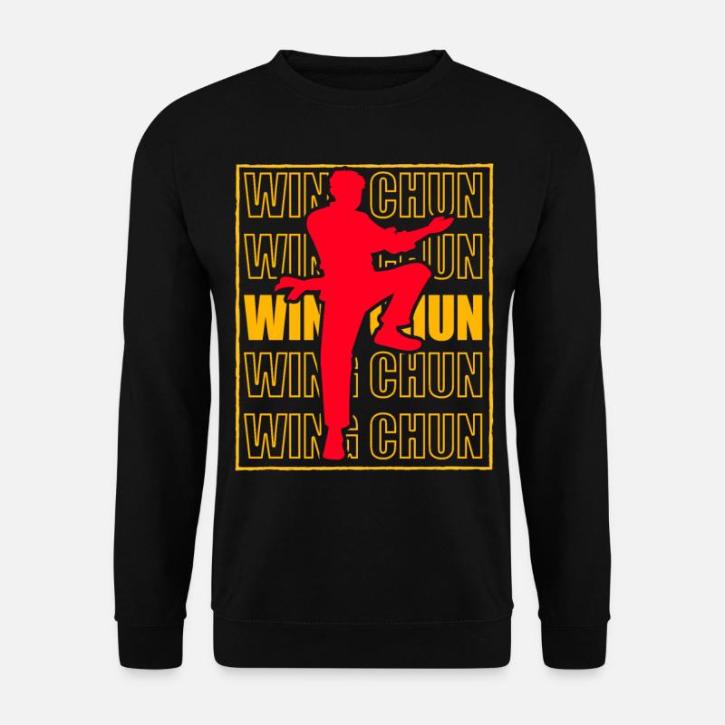 Wing Chun - Unisex Pullover - Schwarz