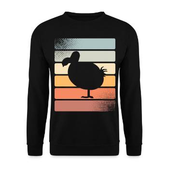 Dodo - Unisex Pullover - Schwarz - Vorne - Alina (178cm) & Michal (187cm)
