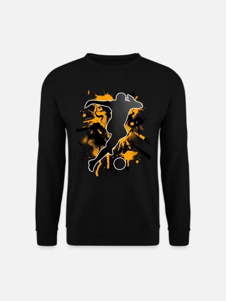 Fußball Fußballer - Unisex Pullover - Schwarz