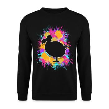 Dodo - Sweat-shirt Unisexe - noir - Devant - Alina (178cm) & Michal (187cm)