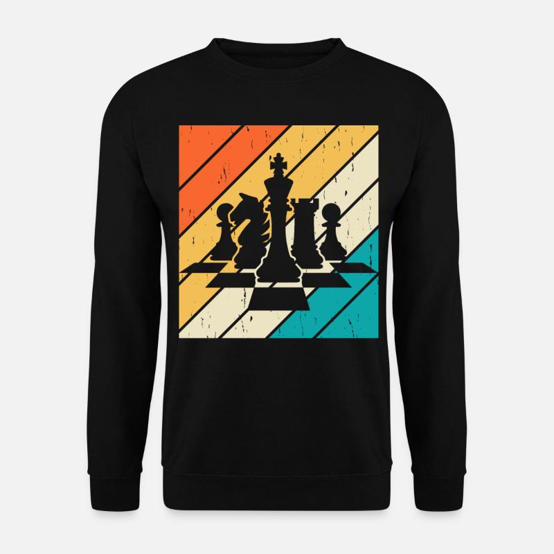 Schach - Unisex Pullover - Schwarz
