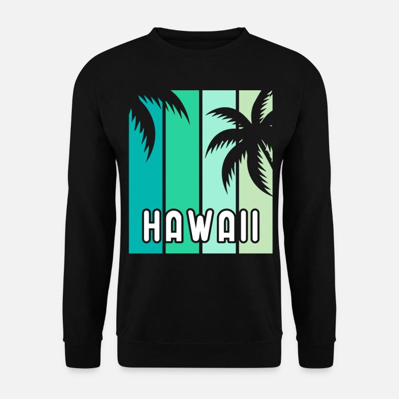 Hawaii - Unisex Pullover - Schwarz