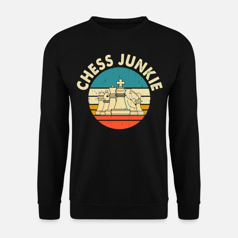 Schach - Unisex Pullover - Schwarz