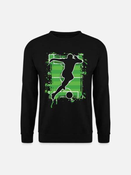 Fußball Fußballer - Unisex Pullover - Schwarz
