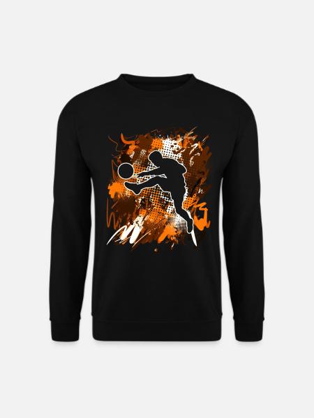 Fußball Fußballer - Unisex Pullover - Schwarz