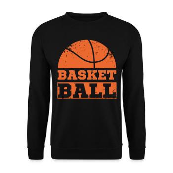 Basket-ball Basketteurs Joueurs - Sweat-shirt Unisexe - noir - Devant - Alina (178cm) & Michal (187cm)