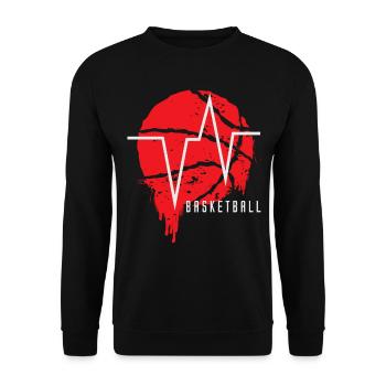 Basket-ball Basketteurs Joueurs - Sweat-shirt Unisexe - noir - Devant - Alina (178cm) & Michal (187cm)