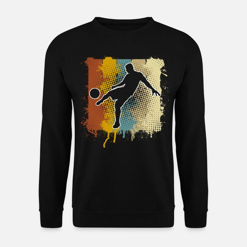 Fußball Fußballer - Unisex Pullover - Schwarz