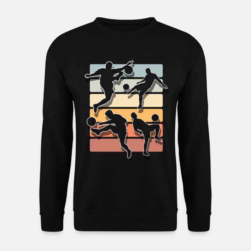 Fußball Fußballer - Unisex Pullover - Schwarz