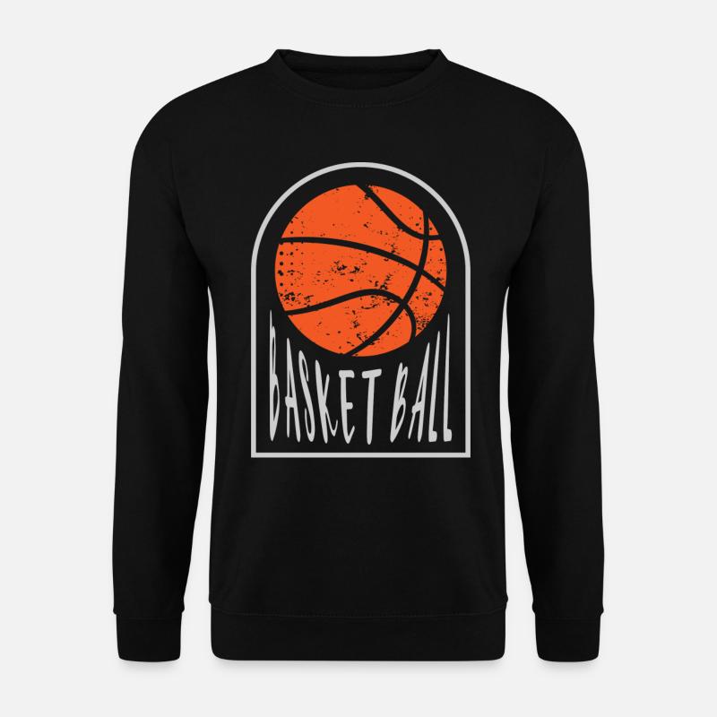 Basket-ball Joueurs de basket-ball - Sweat-shirt Unisexe - noir