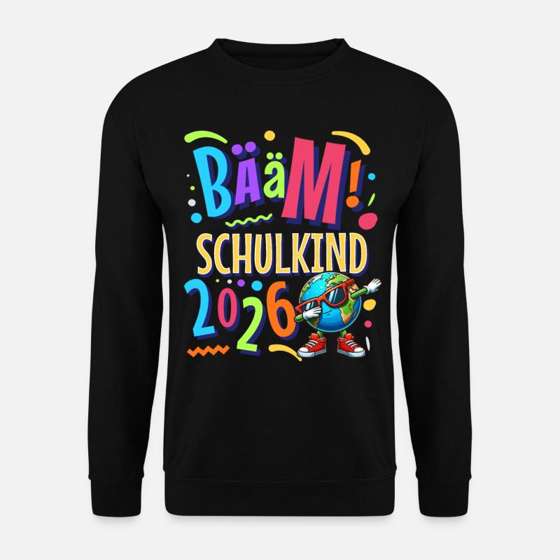 Bääm Schulkind 2026 - Unisex Pullover - Schwarz